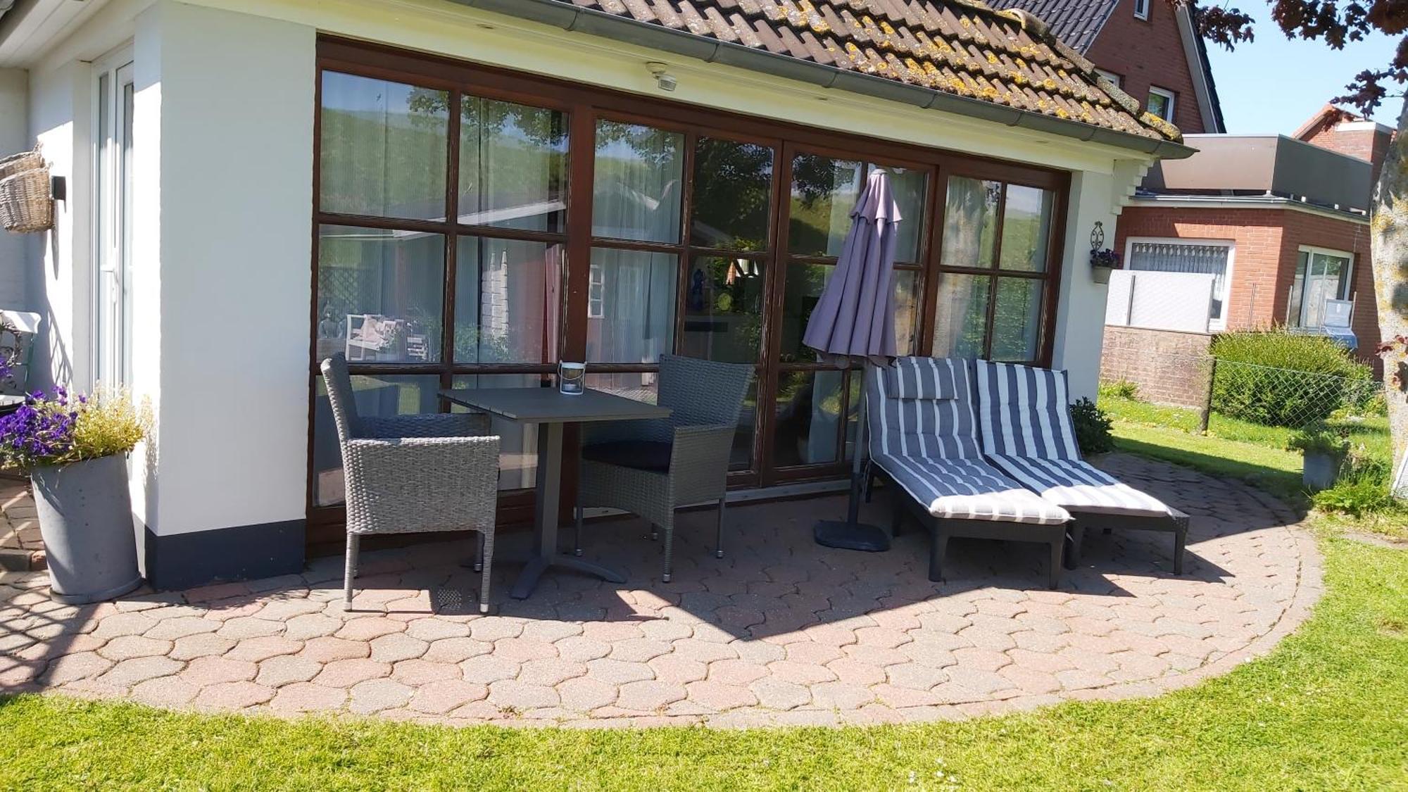 Ferienwohnung Deichblick Tönning エクステリア 写真