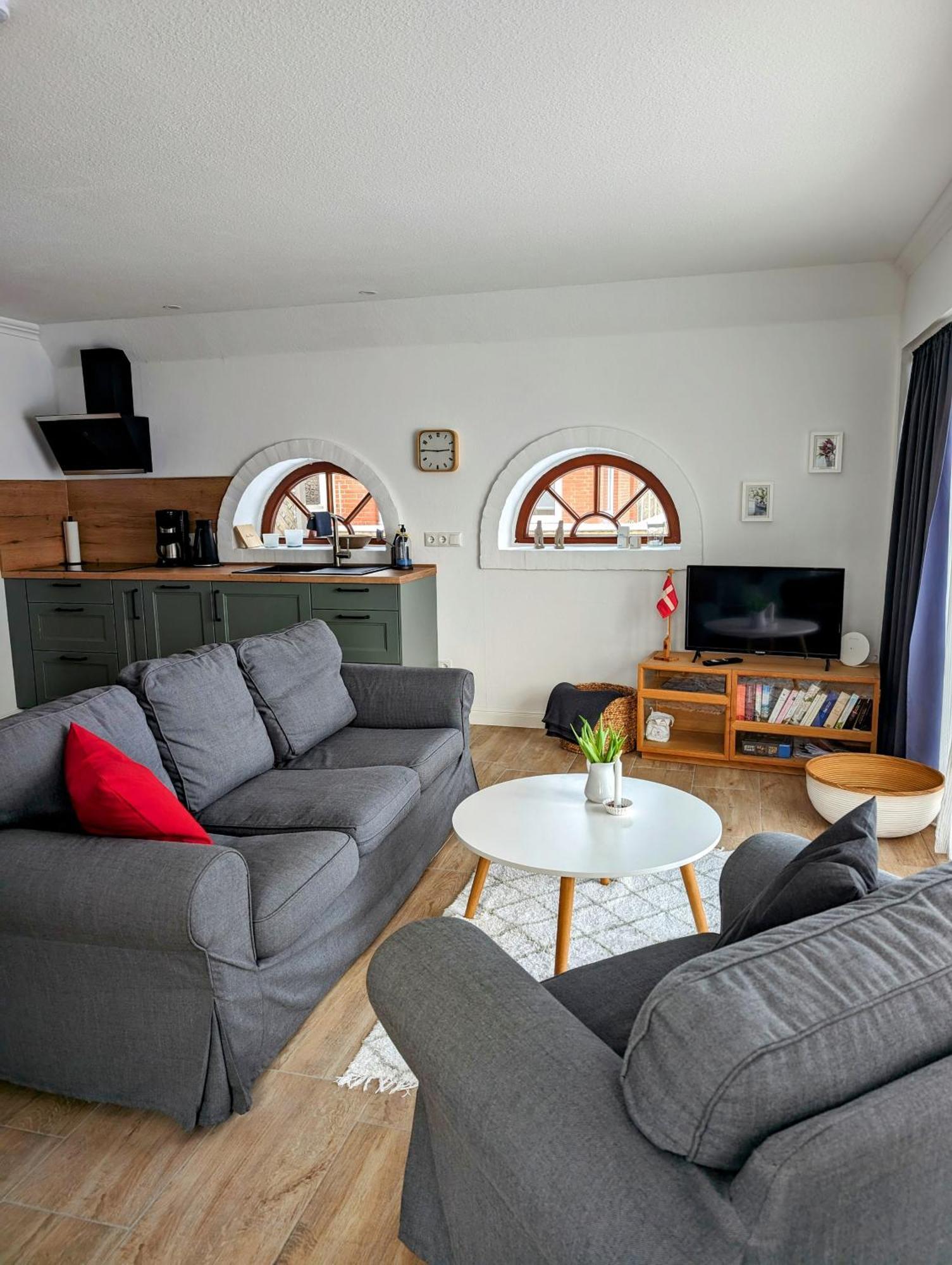 Ferienwohnung Deichblick Tönning エクステリア 写真